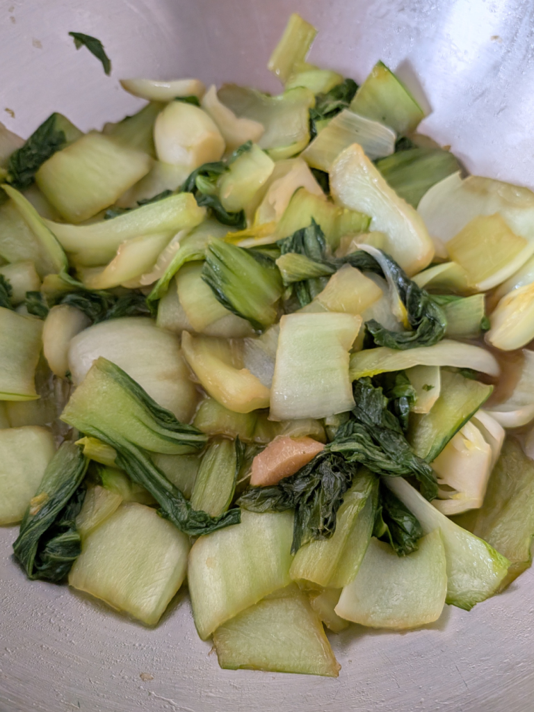 Pak choï au wok, sauce chinoise : la recette facile et rapide